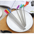 eco-Friendly reusable 304 stainless Steel Drinking Straws